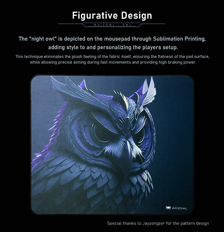 Owl Mousepad